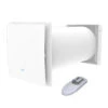 Aspiratore Estrattore Statico A Flussi Incrociati Con Recupero Di Calore PICO RECO 100 Wifi A Parete Con Alimentazione Ad Incasso Tecnosystemi -Climaway Home Store aspiratore estrattore statico a flussi incrociati con recupero di calore pico reco 100 wifi a parete con alimentazione ad incass