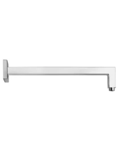 Braccio Doccia Jacuzzi A Parete Lunghezza 400mm Sezione Quadra 25x25mm Art. 1111009JA00 Cromato