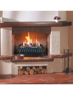 Braciere A Gas Deluxe British Fires Serie BRACIERE SUPERIOR 550 MANUALE (CON BRUCIATORE BRF430)