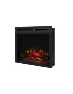 Caminetto Elettrico A Led Da Incasso Con Vetro MaisonFire Serie Infire 58 - Riscaldamento : Max 1,5 Kw