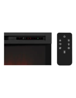 Caminetto Elettrico A Led Da Incasso Con Vetro MaisonFire Serie Infire 58 - Riscaldamento : Max 1,5 Kw -Climaway Home Store caminetto elettrico a led da incasso con vetro maisonfire serie infire 58 riscaldamento max 15 kw 3