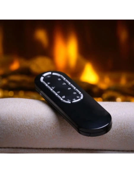 Caminetto Elettrico A Led MaisonFire Serie Ignite Bold 50 Cm 125 Con Legna Ceramica - Riscaldamento : 1-2 Kw 5 Caminetto Elettrico A Led MaisonFire Serie Ignite Bold 50 Cm 125 Con Legna Ceramica - Riscaldamento : 1-2 Kw - immagine 3