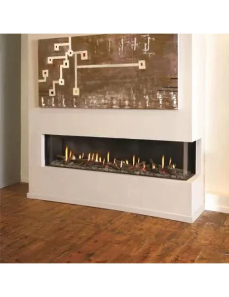 Camino A Gas Luxury British Fires Serie Vista 200 DESTRA CON TELECOMANDO SYMAX MULTIFUNZIONE, ECO MODE 4 Camino A Gas Luxury British Fires Serie Vista 200 DESTRA CON TELECOMANDO SYMAX MULTIFUNZIONE, ECO MODE - immagine 2