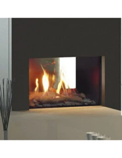 Camino A Gas Metano Da Incasso Italkero Firenze 70 Bifacciale (tunnel)