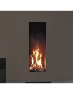 Camino A Gas Metano Da Incasso Italkero Roma 50 Monofacciale