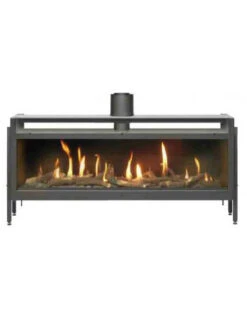 Camino A Gas Metano Da Incasso Italkero Venezia 130 Monofacciale -Climaway Home Store camino a gas metano da incasso italkero venezia 130 monofacciale 2