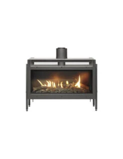 Camino A Gas Metano Da Incasso Italkero Venezia 90 Monofacciale -Climaway Home Store camino a gas metano da incasso italkero venezia 90 monofacciale 2