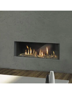 Camino A Gas Metano Da Incasso Italkero Venezia 90 Monofacciale