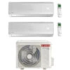 Climatizzatore Condizionatore Ariston Alys Dual Split 9000 + 9000 BTU Con U.E. C 50XD0-O R-32 INVERTER *WIFI Opzionale Classe A++/A+ NOVITÀ