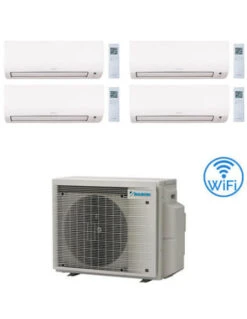 Climatizzatore GARANZIA ITALIA Daikin Comfora WIFI INCLUSO Quadri Split Inverter 9000 + 9000 + 12000 + 12000 BTU Con U.E. 4MXM80A9 Classe A+++/A++ NOVITA' 2024