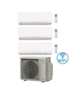 Climatizzatore GARANZIA ITALIA Daikin Comfora WIFI INCLUSO Trial Split Inverter 12000 + 12000 + 12000 BTU Con U.E. 3MXM68A9 Classe A+++/A++ NOVITA' 2024