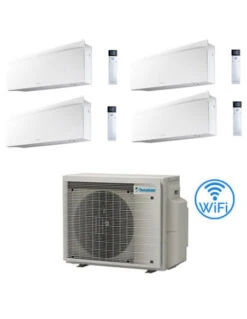 Climatizzatore GARANZIA ITALIA Daikin EMURA Quadri Split Inverter 9000 + 9000 + 9000 + 18000 BTU Con U.E. 4MXM80A9 Classe A+++/A++ NOVITA' 2024