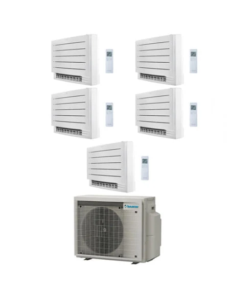 Climatizzatore Condizionatore Daikin Serie FVXM-A Console Pavimento Perfera R32 Penta Split Inverter 9000 + 9000 + 12000 + 12000 + 12000 BTU Con U.E. 5MXM90A9 Classe A+++/A++ NOVITA' 2024 3 Climatizzatore Condizionatore Daikin Serie FVXM-A Console Pavimento Perfera R32 Penta Split Inverter 9000 + 9000 + 12000 + 12000 + 12000 BTU Con U.E. 5MXM90A9 Classe A+++/A++ NOVITA' 2024