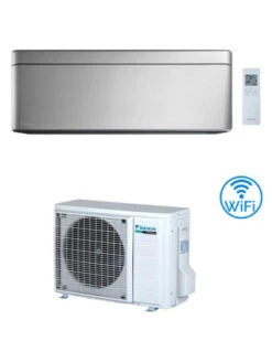 Climatizzatore GARANZIA ITALIA Daikin Stylish Silver Wifi 12000 BTU FTXA35CS (FTXA35BS) INVERTER Classe A+++/A+++ NOVITA' 2024