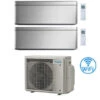 Climatizzatore GARANZIA ITALIA Daikin Stylish Silver WiFi Dual Split Inverter 9000 + 9000 BTU Con U.E. 2MXM50A9 Classe A+++/A++ NOVITA' 2024 2 Climatizzatore GARANZIA ITALIA Daikin Stylish Silver WiFi Dual Split Inverter 9000 + 9000 BTU Con U.E. 2MXM50A9 Classe A+++/A++ NOVITA' 2024 -Climaway Home Store climatizzatore condizionatore daikin stylish silver wifi dual split inverter 9000 9000 btu con ue 2mxm50a9 classe aa novita 2024