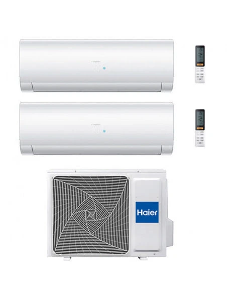 Climatizzatore Condizionatore Haier Ies R32 Dual Split Inverter 7000 + 12000 BTU Con U.E. 2U40S2SM1FA Classe A++/A+ 3 Climatizzatore Condizionatore Haier Ies R32 Dual Split Inverter 7000 + 12000 BTU Con U.E. 2U40S2SM1FA Classe A++/A+
