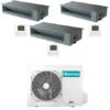 Climatizzatore Condizionatore Hisense Canalizzabile R32 Trial Split Inverter 12000 + 12000 + 12000 BTU Con U.E. 3AMW72U4RJC Classe A++/A+ -Climaway Home Store climatizzatore condizionatore hisense canalizzabile r32 trial split inverter 12000 12000 12000 btu con ue 3amw72u4rjc classe aa