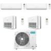 Climatizzatore Condizionatore Hisense Console R32 Quadri Split Hi Comfort + Console Inverter 9000 + 9000 + 9000 + 9000 BTU Con U.E. 4AMW81U4RJC NOVITÁ Classe A++/A+