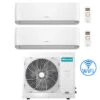 Climatizzatore Condizionatore Hisense Energy Pro Plus (Hi Energy) Wifi R32 Dual Split Inverter 9000 + 12000 BTU Con U.E. 3AMW62U4RJC Classe A++/A+ -Climaway Home Store climatizzatore condizionatore hisense energy pro plus hi energy wifi r32 dual split inverter 9000 12000 btu con ue 3amw62u4rjc classe aa