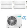 Climatizzatore Condizionatore Hisense Energy Pro Plus (Hi Energy) Wifi R32 Quadri Split Inverter 9000 + 9000 + 12000 + 12000 BTU Con U.E. 4AMW105U4RAA Classe A++/A+ -Climaway Home Store climatizzatore condizionatore hisense energy pro plus hi energy wifi r32 quadri split inverter 9000 9000 12000 12000 btu con ue 4amw105u4raa classe aa