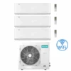 Climatizzatore Condizionatore Hisense Energy Pro X Wifi R32 Trial Split Inverter 9000 + 9000 + 12000 BTU Con U.E. 3AMW62U4RJC Classe A++/A+ -Climaway Home Store climatizzatore condizionatore hisense energy pro x wifi r32 trial split inverter 9000 9000 12000 btu con ue 3amw62u4rjc classe aa