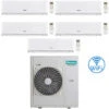 Climatizzatore Condizionatore Hisense Energy Wifi R32 Penta Split Inverter 9000 + 9000 + 9000 + 9000 + 12000 BTU Con U.E. 5AMW125U4RTA NOVITÁ -Climaway Home Store climatizzatore condizionatore hisense energy wifi r32 penta split inverter 9000 9000 9000 9000 12000 btu con ue 5amw12