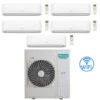 Climatizzatore Condizionatore Hisense Hi Comfort Wifi R32 Penta Split Inverter 7000 + 7000 + 9000 + 12000 + 12000 BTU Con U.E. 5AMW125U4RTA -Climaway Home Store climatizzatore condizionatore hisense hi comfort wifi r32 penta split inverter 7000 7000 9000 12000 12000 btu con ue 5amw125u4rta