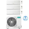 Climatizzatore Condizionatore Hisense New Comfort Con WiFi R32 Trial Split Inverter 7000 + 7000 + 9000 BTU Con U.E. 3AMW62U4RJC Classe A++/A+ -Climaway Home Store climatizzatore condizionatore hisense new comfort con wifi r32 trial split inverter 7000 7000 9000 btu con ue 3amw62u4rjc classe aa