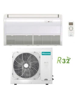Climatizzatore Condizionatore Hisense Pavimento Soffitto R32 42000 BTU AUV125UR4RC8 INVERTER