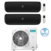 Climatizzatore Condizionatore Hisense Apple Pie PRO Wi-Fi R32 Dual Split Inverter 12000 + 12000 BTU Con U.E. 3AMW62U4RJC Classe A++/A+ -Climaway Home Store climatizzatore condizionatore hisense r32 dual split inverter apple pie pro 12000 12000 btu con ue 3amw62u4rjc classe aa