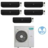 Climatizzatore Condizionatore Hisense Apple Pie PRO Wi-Fi R32 Penta Split Inverter 9000 + 9000 + 12000 + 12000 + 12000 BTU Con U.E. 5AMW125U4RTA -Climaway Home Store climatizzatore condizionatore hisense r32 penta split inverter apple pie pro 9000 9000 12000 12000 12000 btu con ue 5amw125u4rta
