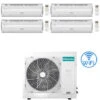 Climatizzatore Condizionatore Hisense Silentium Pro Wifi Quadri Split Inverter 9000 + 12000 + 12000 + 12000 BTU Con U.E. 4AMW105U4RAA Classe A++/A+ 1 Climatizzatore Condizionatore Hisense Silentium Pro Wifi Quadri Split Inverter 9000 + 12000 + 12000 + 12000 BTU Con U.E. 4AMW105U4RAA Classe A++/A+ -Climaway Home Store climatizzatore condizionatore hisense silentium pro wifi quadri split inverter 9000 12000 12000 12000 btu con ue 4amw105