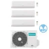 Climatizzatore Condizionatore Inverter Hisense Energy Ultra Ecosense Wifi R32 Trial Split 7000 + 9000 + 12000 BTU Con U.E. 3AMW62U4RJC Classe A++/A+
