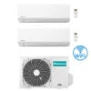 Climatizzatore Condizionatore Inverter Hisense Energy Ultra Wifi R32 Dual Split 7000 + 9000 BTU Con U.E. 2AMW42U4RGC Classe A++/A+ -Climaway Home Store climatizzatore condizionatore inverter hisense energy ultra wifi r32 dual split 7000 9000 btu con ue 2amw42u4rgc classe aa