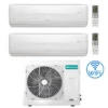 Climatizzatore Condizionatore Inverter Hisense Fresh Master R32 WiFi Dual Split 9000 + 12000 BTU Con U.E. 3AMW62U4RJC Classe A++/A+ -Climaway Home Store climatizzatore condizionatore inverter hisense fresh master r32 wifi dual split 9000 12000 btu con ue 3amw62u4rjc classe aa
