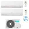 Climatizzatore Condizionatore Inverter Hisense New Energy Wifi R32 Dual Split 9000 + 9000 BTU Con U.E. 2AMW42U4RGC Classe A++/A+ 2 Climatizzatore Condizionatore Inverter Hisense New Energy Wifi R32 Dual Split 9000 + 9000 BTU Con U.E. 2AMW42U4RGC Classe A++/A+ -Climaway Home Store climatizzatore condizionatore inverter hisense new energy wifi r32 dual split 9000 9000 btu con ue 2amw42u4rra classe aa