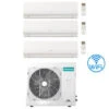 Climatizzatore Condizionatore Inverter Hisense New Energy Wifi R32 Trial Split 7000 + 12000 + 12000 BTU Con U.E. 3AMW62U4RJC Classe A++/A+ -Climaway Home Store climatizzatore condizionatore inverter hisense new energy wifi r32 trial split 7000 12000 12000 btu con ue 3amw62u4rjc classe aa
