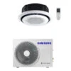 Climatizzatore Condizionatore Inverter Monosplit R32 Samsung Cassetta 360° 24000 BTU AC071RNNDKG/EU Classe A++/A+ CON PANNELLO CIRCOLARE BIANCO -Climaway Home Store climatizzatore condizionatore inverter monosplit r32 samsung cassetta 360 24000 btu ac071rnndkgeu classe aa