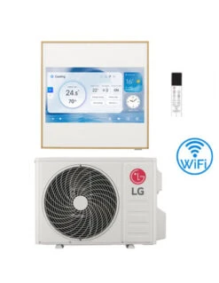 Climatizzatore Condizionatore LG Artcool Gallery LCD Wifi 9000 BTU A09GA2 INVERTER NOVITÁ 2024 Classe A++/A+