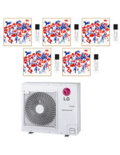 Climatizzatore Condizionatore LG Artcool Gallery PHOTO R32 Penta Split Inverter 9000 + 9000 + 9000 + 9000 + 9000 BTU Con U.E. MU5R30 NOVITÁ Classe A++/A+ -Climaway Home Store climatizzatore condizionatore lg artcool gallery photo r32 penta split inverter 9000 9000 9000 9000 9000 btu con ue mu5r30 novita classe aa 1