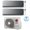 Climatizzatore Condizionatore LG Artcool Mirror AI Air R32 Wifi Dual Split Inverter 9000 + 9000 BTU Con U.E. MU2R15 Classe A+++/A++ NOVITA' 2025 -Climaway Home Store climatizzatore condizionatore lg artcool mirror ai air r32 wifi dual split inverter 9000 9000 btu con ue mu2r15 classe aa novita 2025