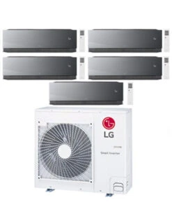 Climatizzatore Condizionatore LG Artcool Mirror AI Air R32 Wifi Penta Split Inverter 9000 + 9000 + 9000 + 9000 + 9000 BTU Con U.E. MU5R30 Classe A++/A+ NOVITA' 2025