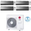 Climatizzatore Condizionatore LG Artcool Mirror UVnano R32 Wifi Quadri Split Inverter 9000 + 9000 + 12000 + 12000 BTU Con U.E. MU4R27 Classe A++/A+ -Climaway Home Store climatizzatore condizionatore lg artcool mirror uvnano r32 wifi quadri split inverter 9000 9000 12000 12000 btu con ue mu4r27 classe aa