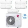 Climatizzatore Condizionatore LG Atmosfera R32 Penta Split Dual Inverter 9000 + 9000 + 9000 + 9000 + 12000 BTU Con U.E. MU5R30 NOVITÁ Classe A++/A+ -Climaway Home Store climatizzatore condizionatore lg atmosfera r32 penta split dual inverter 9000 9000 9000 9000 12000 btu con ue mu5r30 n