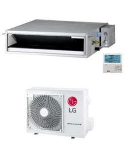 Climatizzatore Condizionatore LG Canalizzabile Bassa Prevalenza Compact Inverter R32 18000 BTU CL18F Classe A/A