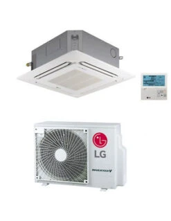 Climatizzatore Condizionatore LG Cassetta 4 Vie Compact Inverter R32 30000 BTU UT30F Classe A++/A+
