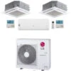 Climatizzatore Condizionatore LG Cassetta 4 Vie R32 Trial Split Inverter 9000 + 9000 Btu Cassetta + 18000 BTU Libero Smart Con U.E. MU4R25 NOVITÁ Classe A++/A+ -Climaway Home Store climatizzatore condizionatore lg cassetta 4 vie r32 trial split inverter 9000 9000 btu cassetta 18000 btu libero smart con ue mu4r25 novita classe aa