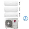 Climatizzatore Condizionatore LG Deluxe UVnano R32 Wifi Trial Split Inverter 9000 + 12000 + 12000 BTU Con U.E. MU4R25 Classe A++/A+ -Climaway Home Store climatizzatore condizionatore lg deluxe uvnano r32 wifi trial split inverter 9000 12000 12000 btu con ue mu4r25 classe aa