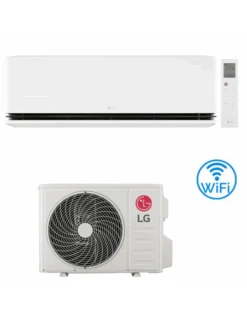 Climatizzatore Condizionatore LG Dualcool Deluxe R32 9000 BTU H09S1D NS1 (H09S1DA NS1) INVERTER NOVITÁ 2024 Classe A+++/A++