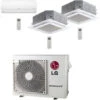 Climatizzatore Condizionatore LG Split + Cassetta 4 Vie R32 Trial Split Inverter 9000 + 12000 + 12000 BTU Con U.E. MU3R21 NOVITÁ Classe A++/A+ -Climaway Home Store climatizzatore condizionatore lg split cassetta 4 vie r32 trial split inverter 9000 12000 12000 btu con ue mur25 novita classe aa